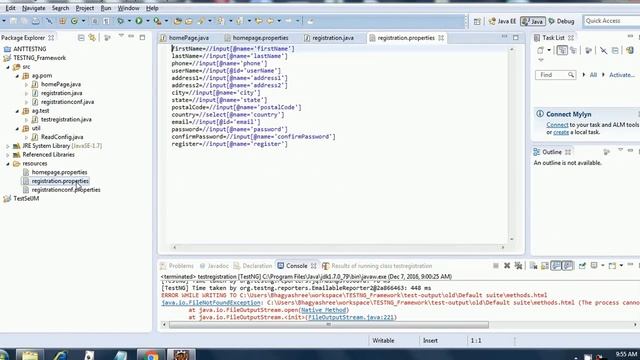 Page Object Model Implementation смотреть онлайн