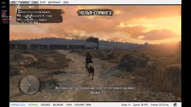 ЭТО ИГРАБЕЛЬНО? | Red Dead Redemption 1 на Steam Deck (YUZU) - Настройки, геймплей и тест FPS смотреть онлайн