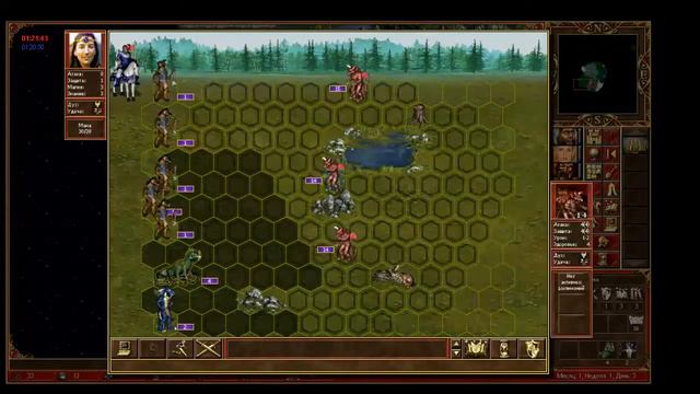 #32. HoMM3. Muunis (Крепость) vs Zillot (Замок). Derzhava. Турнир подписчиков 2017 смотреть онлайн