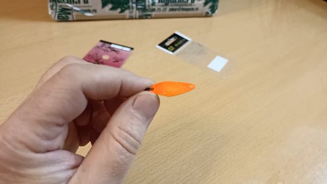 Распаковка посылки с блесной RB Otari по заказу Fmagazin смотреть онлайн