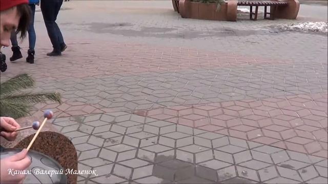 Хэндпан на улице! Brest! Music!