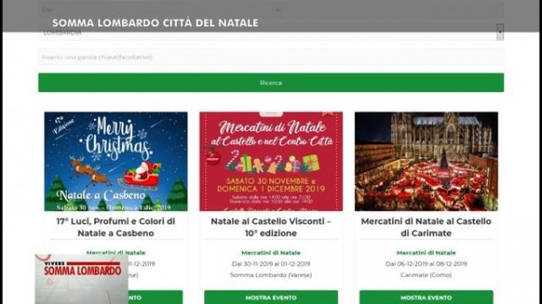 Somma lombardo, città del Natale - Vivere Somma Lombardo