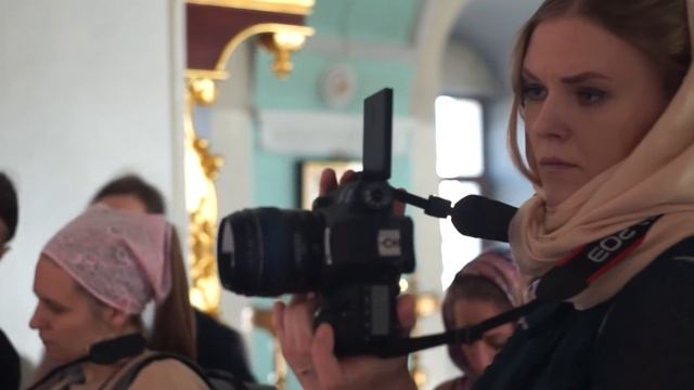 Обучение фотографии. Фотосъемка в храме. смотреть онлайн