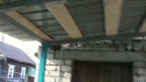 Навес из профильной трубы своими руками