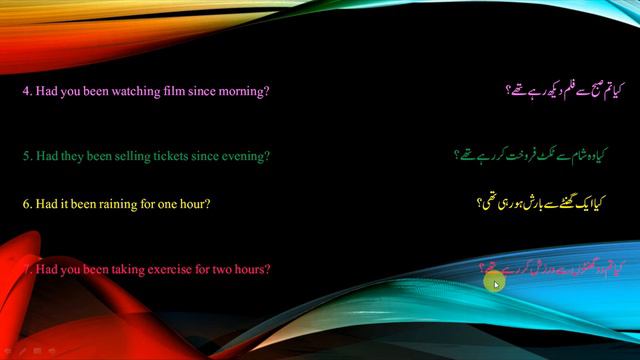 Past Perfect Continuous Tense |Abdul Majeed Prof. смотреть онлайн