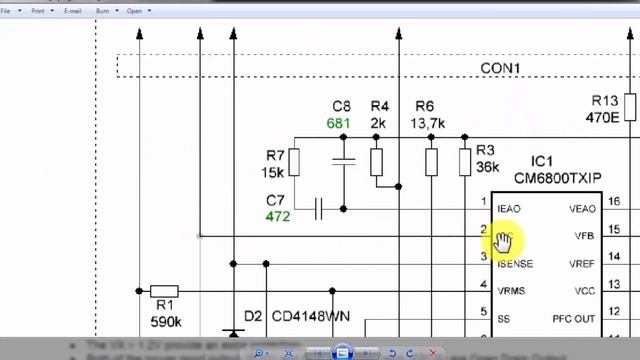 {561} ATX PSU FSP350-60APN Circuit Diagram Explained CM6800TX / CM6800, TNY277AN , WT7527 With PFC