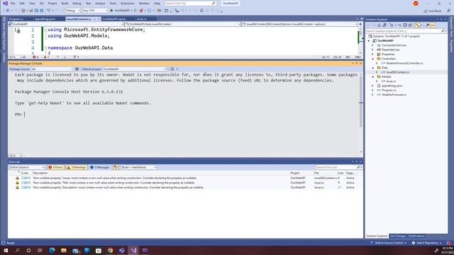 ASP.NET Web API 6.0 or 7.0 With EF Core and C# смотреть онлайн