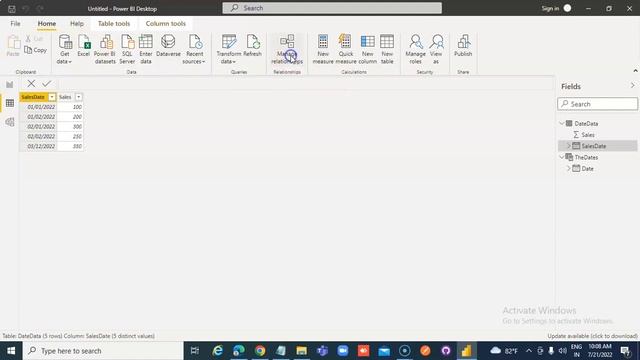 Lesson34-Power BI - DAX - CALENDAR- Power BI 1000 Videos смотреть онлайн