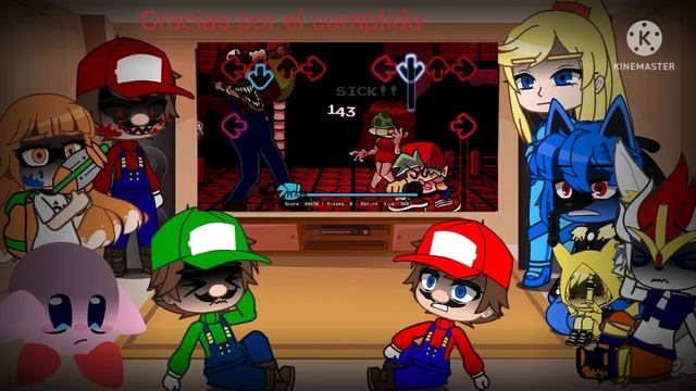 Nintendo characters react to mario's madness//mod// смотреть онлайн