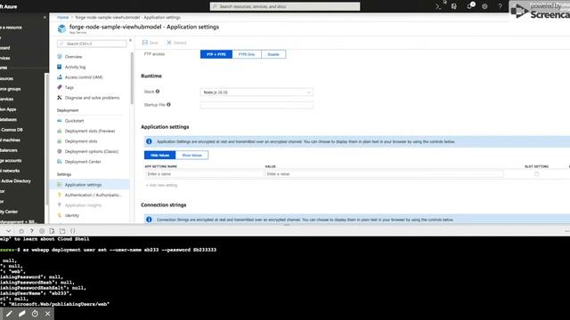 Deploying Forge Viewhubmodels Sample to Azure App Service смотреть онлайн