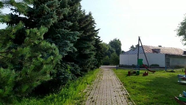 Новополянье! Какая красота в центре села!!! смотреть онлайн