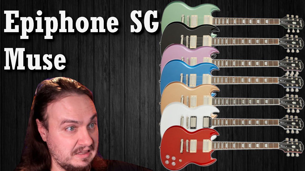Цвет влияет на звук? Epiphone SG Muse смотреть онлайн