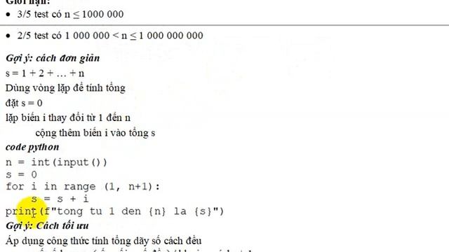 py tong - Học Scratch, python, pascal, C++ online смотреть онлайн