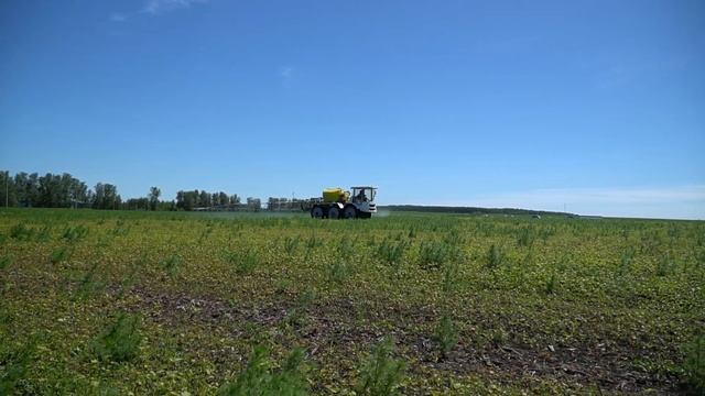 Cельскохозяйственная машина для внесения удобрений в почву "МультиХод" (опрыскивание) смотреть онлайн