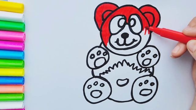 Желейный медведь Валера | Рисуем Желейного мишку Валеру | Учимся рисовать