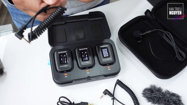 SARAMONIC BLINK500 PRO B2: MIC THU ÂM KHÔNG DÂY QUAY ĐƯỢC 2 NGƯỜI, CHUYÊN LIVESTREAM, VLOG, YOUTUBE смотреть онлайн