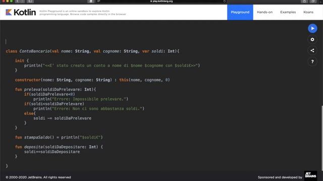 Kotlin First - Esercizio 2 "A tutti piacciono i soldi" смотреть онлайн