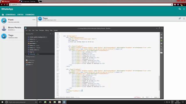 Criando whatsApp via php #2 смотреть онлайн