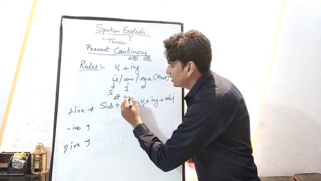 Present continuous tense - present continuous tense| tense lesson - 6 |English grammar | смотреть онлайн