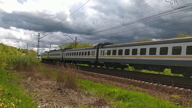 Электропоезда ЭП2Д-0064/0063 ЦППК станция Яхрома 29.05.2022 смотреть онлайн