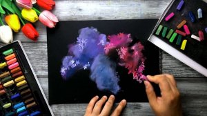 СИРЕНЬ • Просто и понятно рисуем пастелью