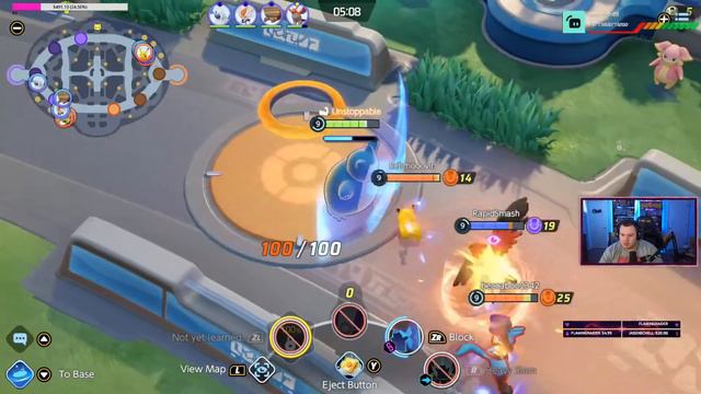 SOLO RANKED GRINDING POKEMON UNITE! смотреть онлайн