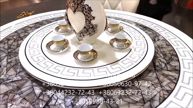 Стол с мраморной столешницей V-02 смотреть онлайн