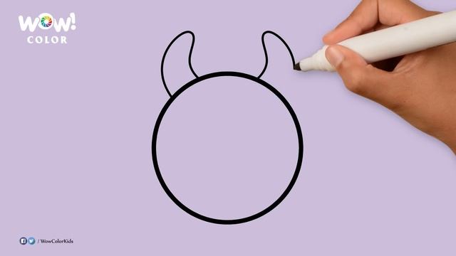 Colouring Pages: How To Draw 10 Animals Drawing Using Circle | Circle Shape (Drawing for Kids) смотреть онлайн