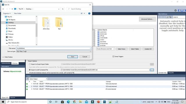 How to generate database scripts with Data by using MySQL Workbench ? | KK JavaTutorials смотреть онлайн