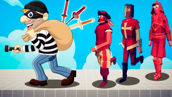 THIEF vs EVERY UNIT | TABS - Totally Accurate Battle Simulator