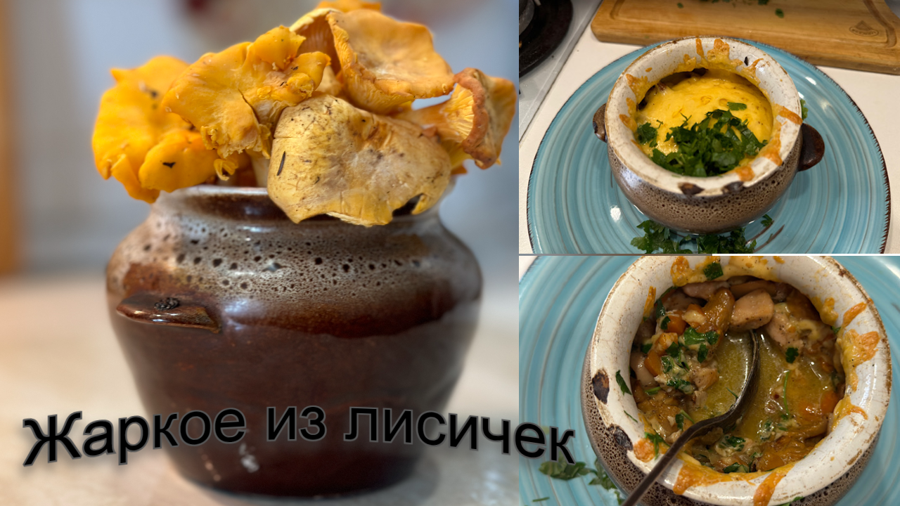 Вдвоём объелись на 300р. Жаркое из лисичек. Подходит для термодинамического питания. смотреть онлайн