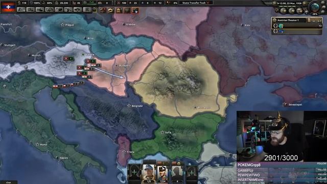 WHAT HAPPENS WHEN TOMMY JOINS A NOOB GAME AS AUSTRIA!? - HOI4 Multiplayer смотреть онлайн