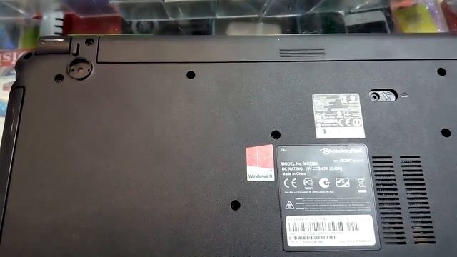 Packard bell No display/dark screen problem смотреть онлайн