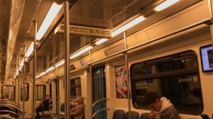 Москва, весь маршрут Солнцевской линии Деловой центр - Аэропорт Внуково, поездка от первого лица