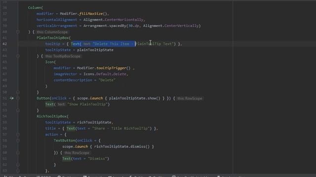 Tooltip - Jetpack Compose смотреть онлайн