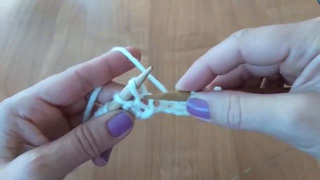 Пышная резинка простым способом. Вязание спицами.