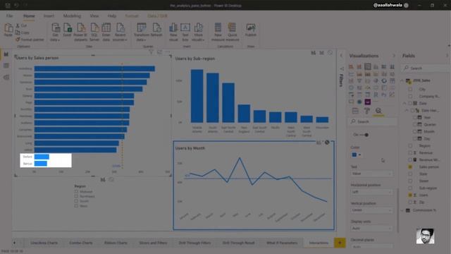 How to Use | Purpose of Analytics Pane in Power Bi - Lesson 14 (Learn Power Bi) смотреть онлайн