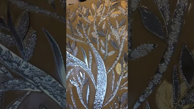 Зеркальная картина золотое дерево. Ювелирная картина с зеркалами и Swarovski resin art boutique смотреть онлайн