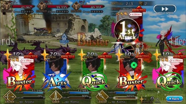 [Fate/Grand Order] Dival/Thevar - Walled Village Node 3 Turn Farm смотреть онлайн