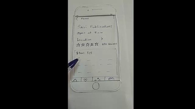 Book Shelf App - Paper Prototype смотреть онлайн