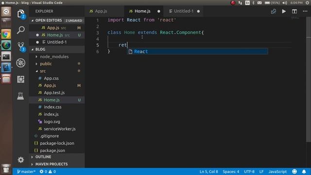 React js Hindi Tutorial #4 Component смотреть онлайн