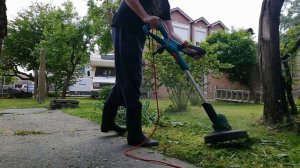 Bosch art 30+ electric grass trimmer