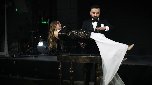 Красивая зимняя свадьба.