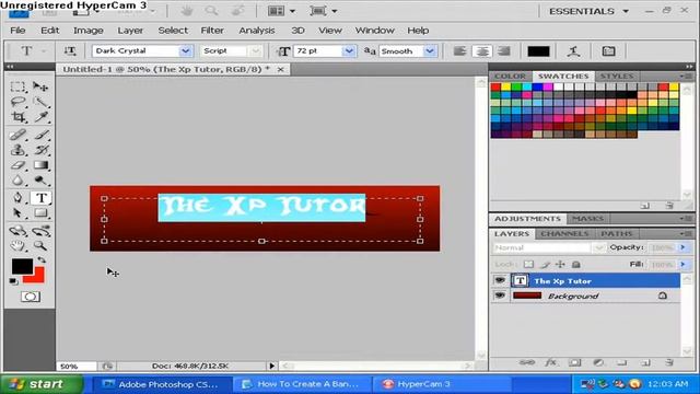 How To Create A Banner In Adobe Photoshop Cs4 смотреть онлайн