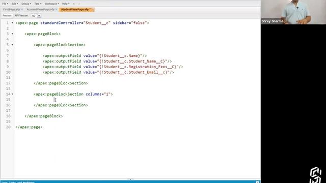 How to Create a Viewpage in Visualforce? | Salesforce Development Course смотреть онлайн