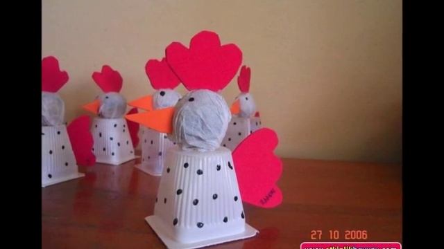 Смешные детские поделки из стаканчиков из под йогурта смотреть онлайн