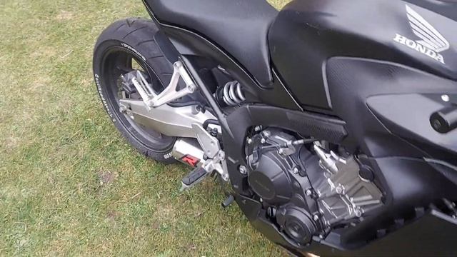Honda CBR 650 F Exhaust Sound FULL SYSTEM Dominator GP 2016
