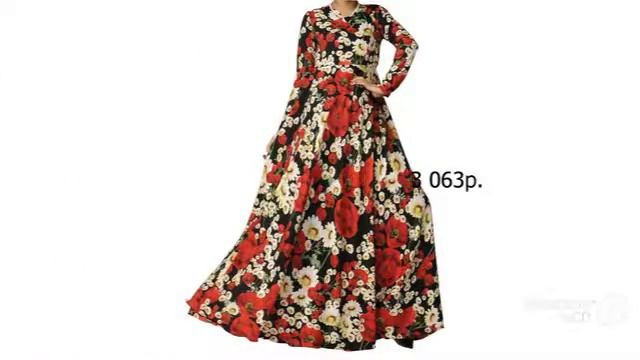 Покупки с AliExpress: Оригинальное мусульманское платье абайя смотреть онлайн