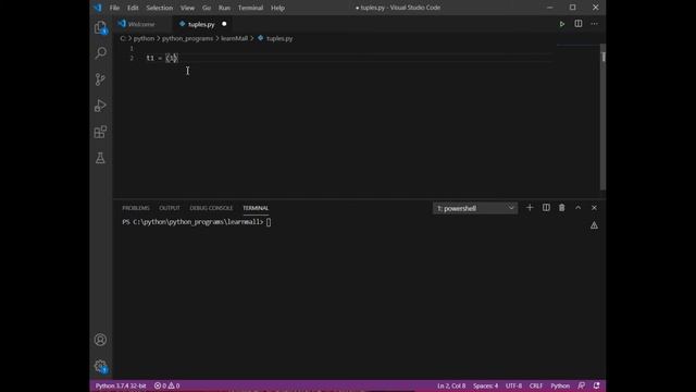 Tuple Data Type in Python смотреть онлайн