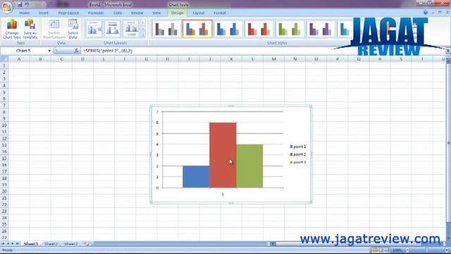 Microsoft Office Excel 2007 - Create Chart смотреть онлайн